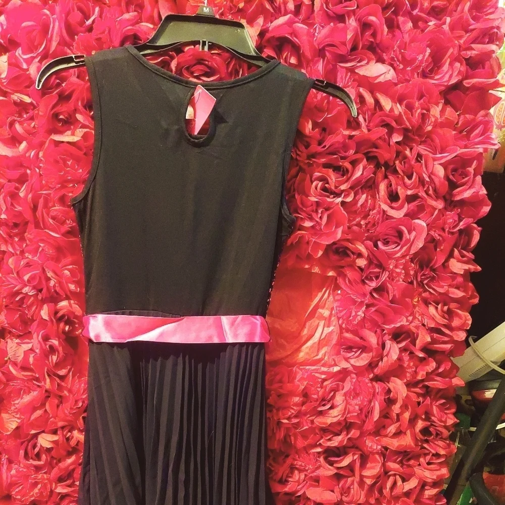 Xhilaration Multi-Colored Dress with attached Sequin Tank top. Size L 10-12